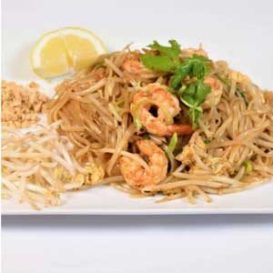 Pad thaï aux crevettes