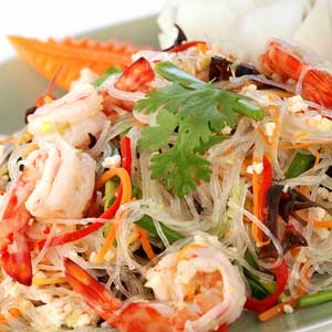 Salade crevettes vermicelle